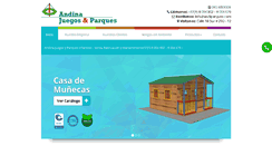 Desktop Screenshot of andiparques.com